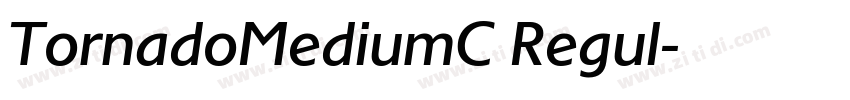 TornadoMediumC Regul字体转换 TornadoMediumC Regul字体转换